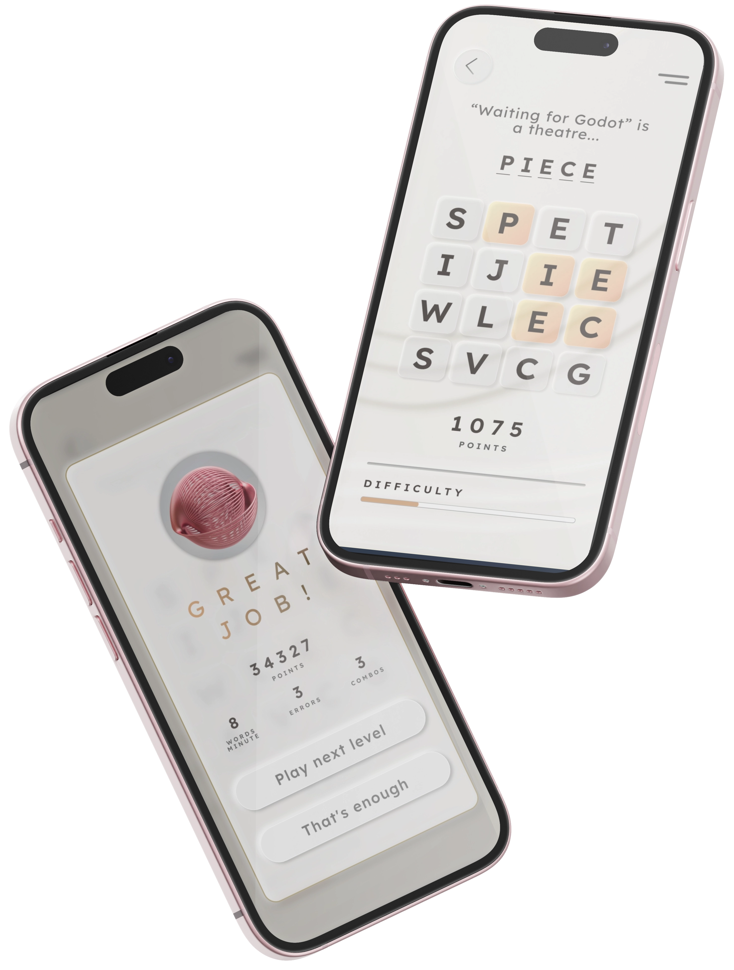 D-Stress app mockup